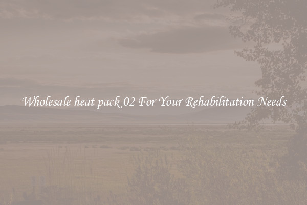 Wholesale heat pack 02 For Your Rehabilitation Needs