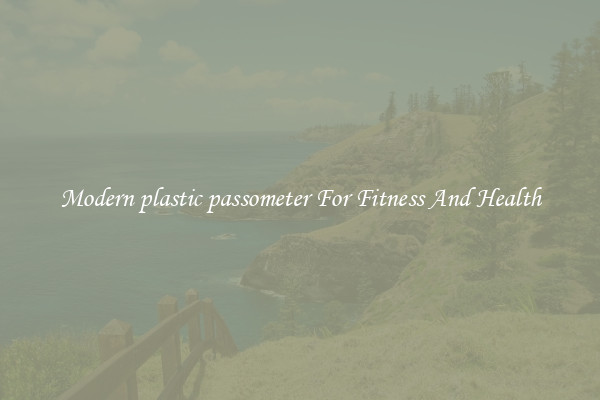 Modern plastic passometer For Fitness And Health