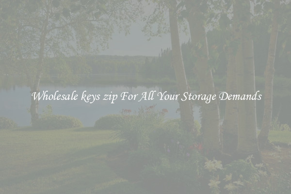 Wholesale keys zip For All Your Storage Demands